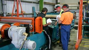 3-Layer Co-extrusion Line by Australian Customer